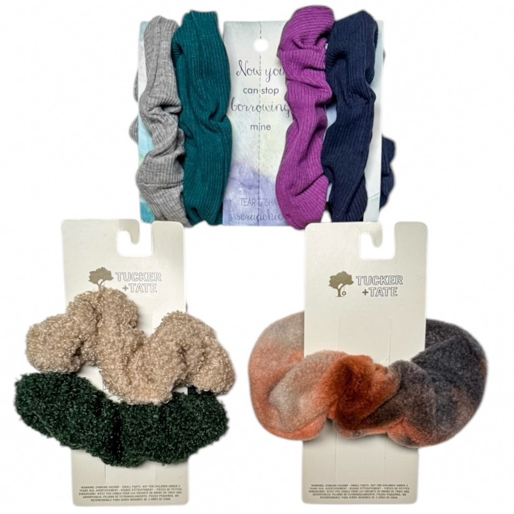 Nordstrom Girl’s Hair Accessories Bundle Of 3 Scrunchies